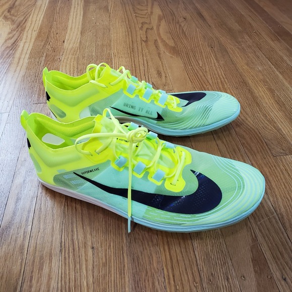 Nike Zoom Victory XC 5 Track Spikes Mens 14 Volt Mint Foam Cleats NWOB main image 7